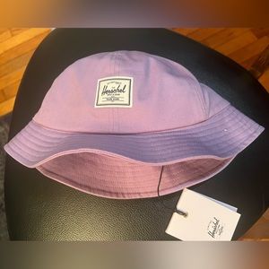 Lavender Herschel bucket hat